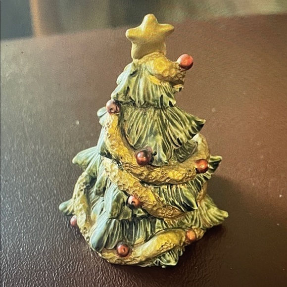 VTG GANZ LITTLE CHEESERS 1991 CHRISTMAS TREE - Picture 1 of 4
